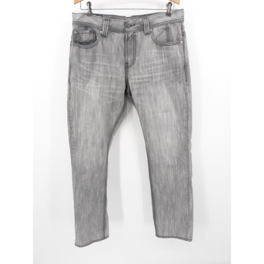 Levi Strauss 511 men's skinny jeans gray 34x30.